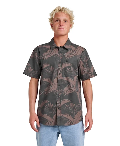 Quiksilver Men's Kahanu Classic Short-Sleeve Shirt