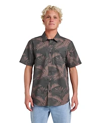 Quiksilver Men's Kahanu Classic Short-Sleeve Shirt