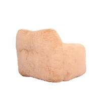 Cesicia Bean Bag Sofa with Armrests High-Density Foam Stuffed Lazy for Adults Removable Cover