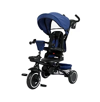 Kinder King Kids Tricycle Stroller, 8 1 Folding Toddler Trike w/Adjustable Push Handle