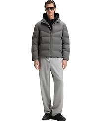 Boss by Hugo Men's Waterproof Brushed Flannel Jacket