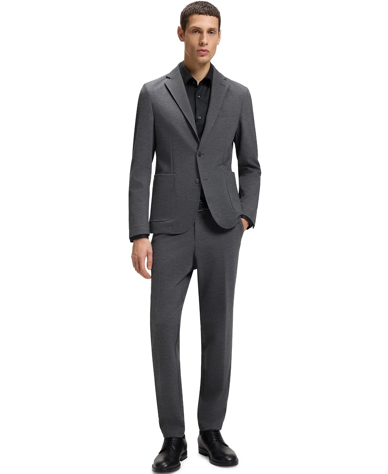 Boss by Hugo Men's Performance-Stretch Twill Slim-Fit Dress Shirt