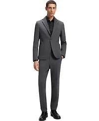 Boss by Hugo Men's Performance-Stretch Twill Slim-Fit Dress Shirt