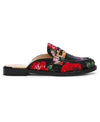 Betsey Johnson Women's Liona Platform Slip-On Mules