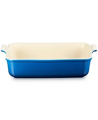 Le Creuset Stoneware 6.75 Quart Heritage Deep Rectangular Lasagna Dish