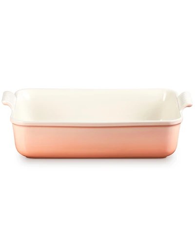 Le Creuset Stoneware 6.75 Quart Heritage Deep Rectangular Lasagna Dish
