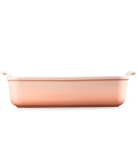 Le Creuset Stoneware 6.75 Quart Heritage Deep Rectangular Lasagna Dish
