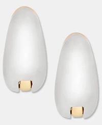 On 34th Two-Tone Small Hoop Earrings, 0.9", Macy's Exclusive