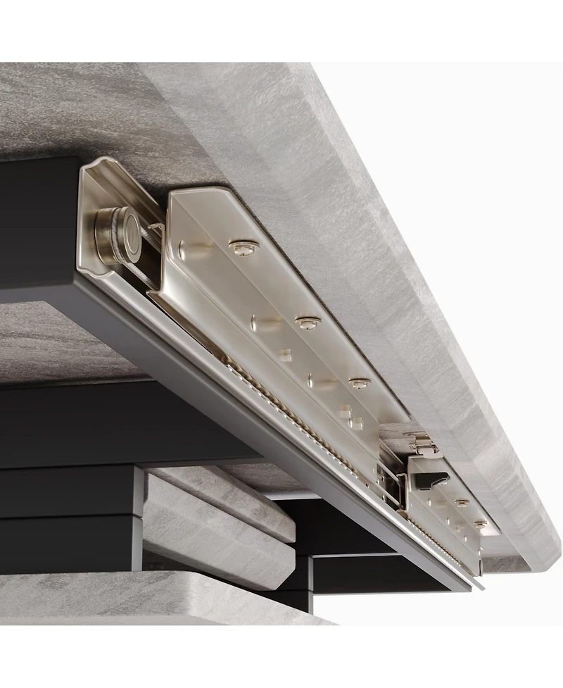 Streamdale Furniture Extendable Dining Table Set with Upholstered Chairs