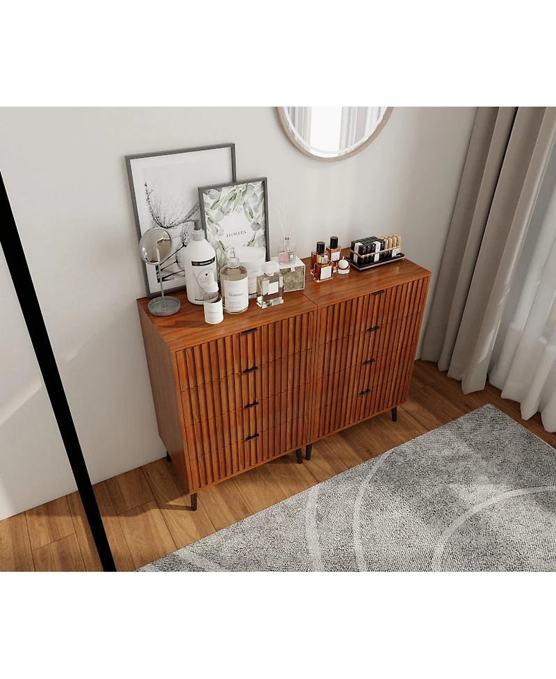 Streamdale Furniture Wooden Chest of Drawers - Modern Storage Organizer
