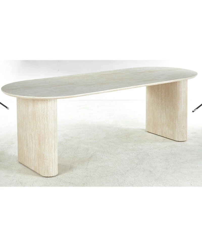 Streamdale Furniture Mdf Pedestal Dining Table