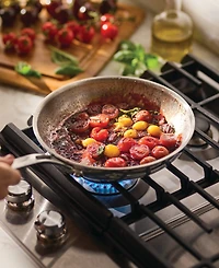 Anolon EverLast Stainless Steel 2-Pc. Tri-Ply Clad Frying Pan Set