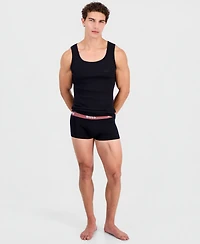 Boss by Hugo Men's Ribbed Tank Tops, Pack of 3