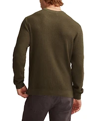 Lucky Brand Men's Waffle Crewneck Sweater