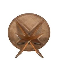 Streamdale Furniture Round Dining Table Modern Farmhouse Kitchen Table