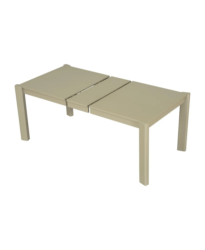 Streamdale Furniture Expandable Walnut Farmhouse Dining Table (59-73")