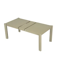 Streamdale Furniture Expandable Walnut Farmhouse Dining Table (59-73")