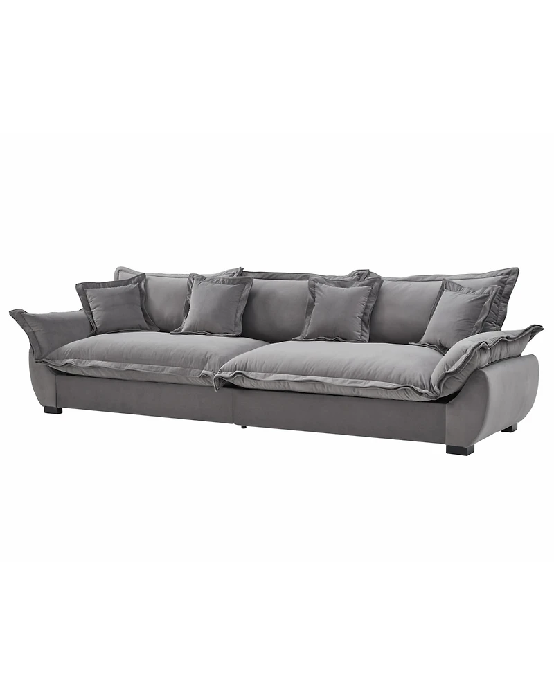 Streamdale Furniture Modular Sectional Sofa with Storage, Gray