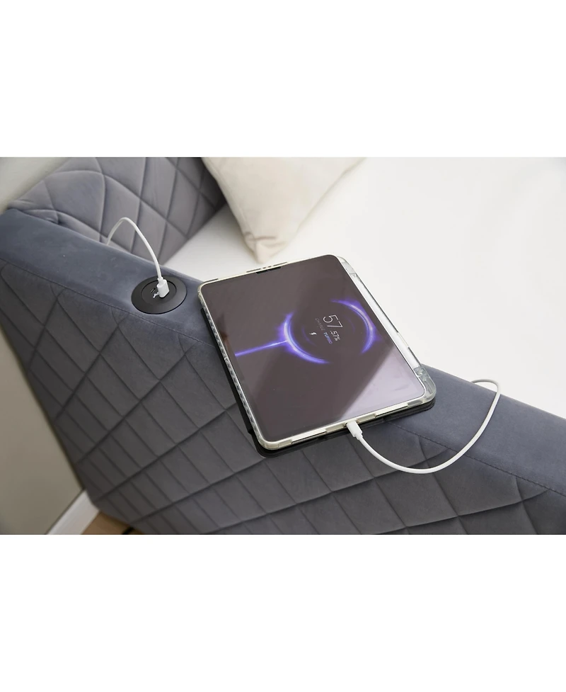 Streamdale Furniture Velvet Daybed