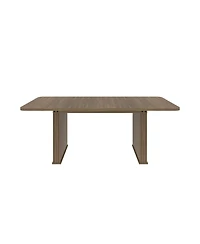 Streamdale Furniture Streamdale Modern Wood Dining Table with Pedestal