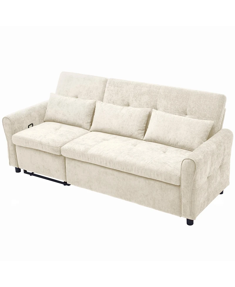 Streamdale Furniture 2-in-1 Sofa Bed with Reversible Recliner