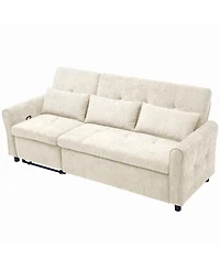 Streamdale Furniture 2-in-1 Sofa Bed with Reversible Recliner