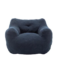 Streamdale Furniture Bean Bag Sofa Chair with Armrests, High-Density Foam