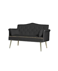 Streamdale Furniture Velvet Loveseat Sofa