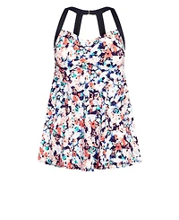 Avenue Women's Hi Back Print Swim Dress