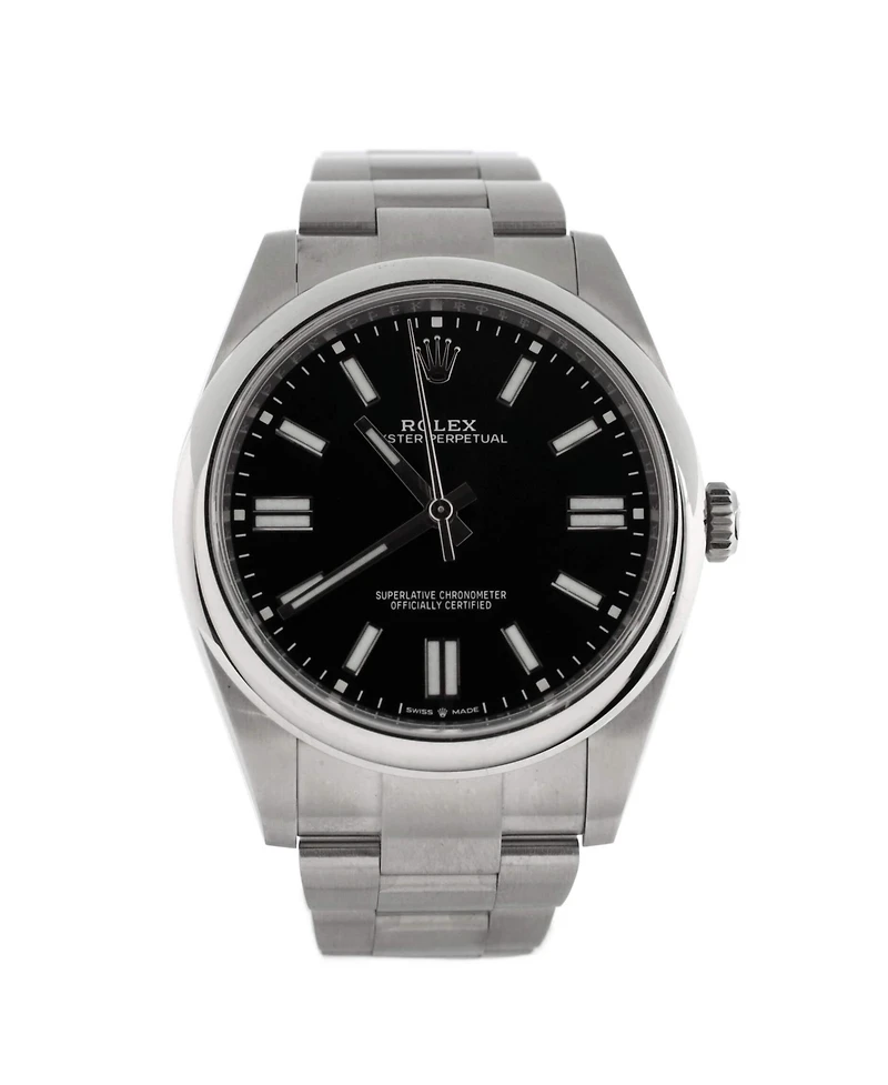 Pre-Owned Rolex Oyster Perpetual Automatic Watch in Stainless Steel 41mm