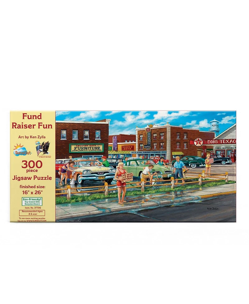 SunsOut Fundraiser Fun 300 piece Jigsaw Puzzle for Adults