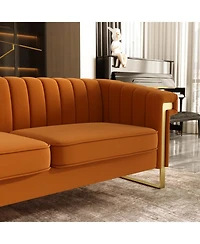 Streamdale Furniture Beautiful Linen Sofa