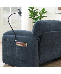 Streamdale Furniture 108" Modular Sectional Sofa Wide Seat Usb Charger Ottoman