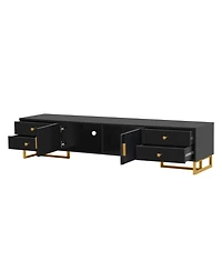 Streamdale Furniture Tv Stand for 65+ Inch Tv Modern Entertainment Center