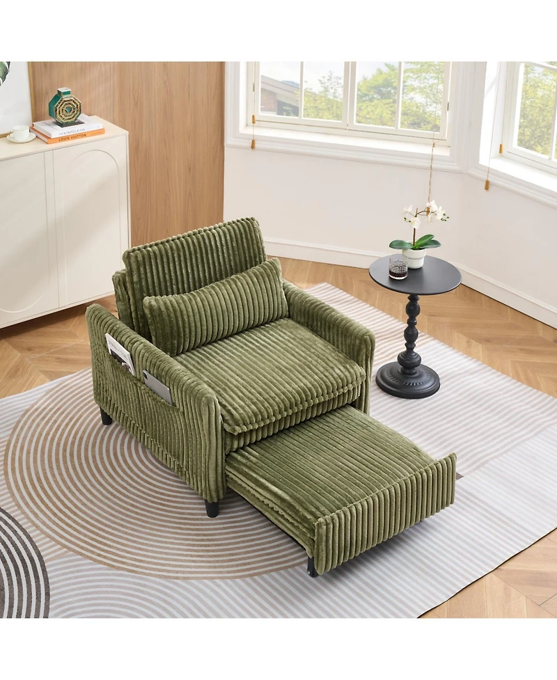 Streamdale Furniture Small Apartment Chair with Pillow