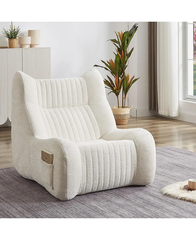 Streamdale Furniture Oversized Bean Bag Chair with Armrests
