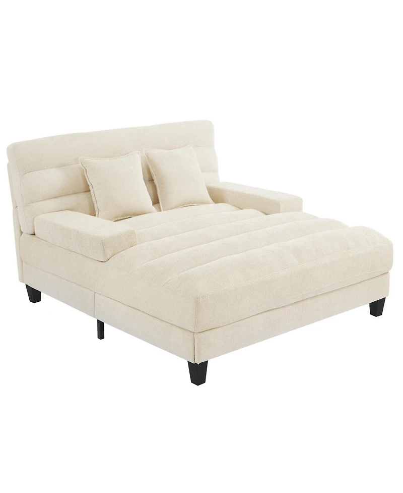 Streamdale Furniture Modern Chaise Lounge Sofa Bed