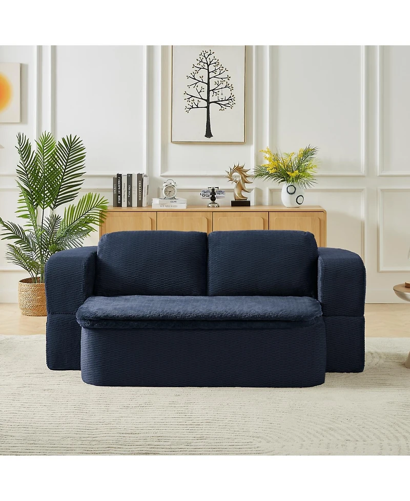 Streamdale Furniture Convertible Sleeper Sofa Bed Futon Couch