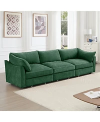 Streamdale Furniture 3 Seater Sofa with Storage Drawers