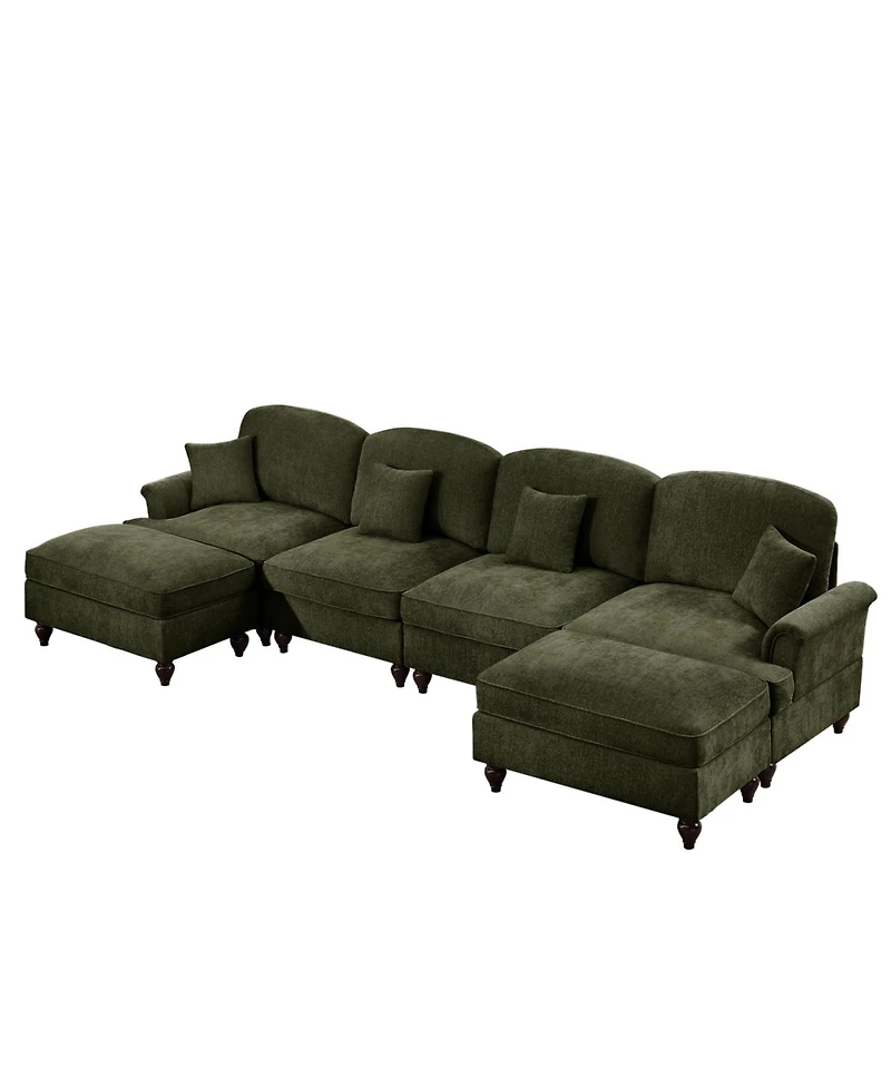 Streamdale Furniture Streamdale Classic U-Shape Sectional Sofa
