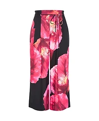 City Chic Women's Shania Floral Print Wide Leg Pant