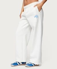 Edikted Women's Keychain Cutie Straight Leg Sweatpants