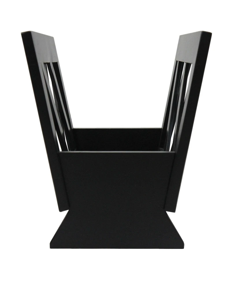 Oceanstar Contemporary Solid Wood Magazine Rack