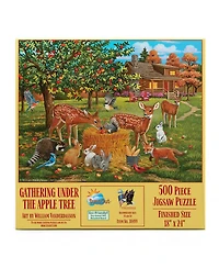 SunsOut Gathering under the AppleTree 500 piece Jigsaw Puzzle for Adults