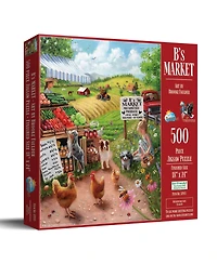 SunsOut Bs Market 500 piece Jigsaw Puzzle for Adults