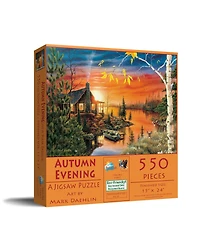 SunsOut Autumn Evening 550 piece Jigsaw Puzzle for Adults