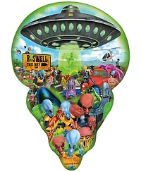 SunsOut Roswell This Way 750 piece Jigsaw Puzzle for Adults Special Shape