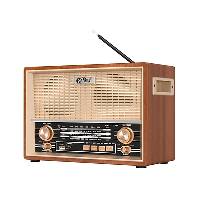 Artudatech Classic Retro Style Radio with 4-Band Reception and Usb/Sd/Aux Connectivity