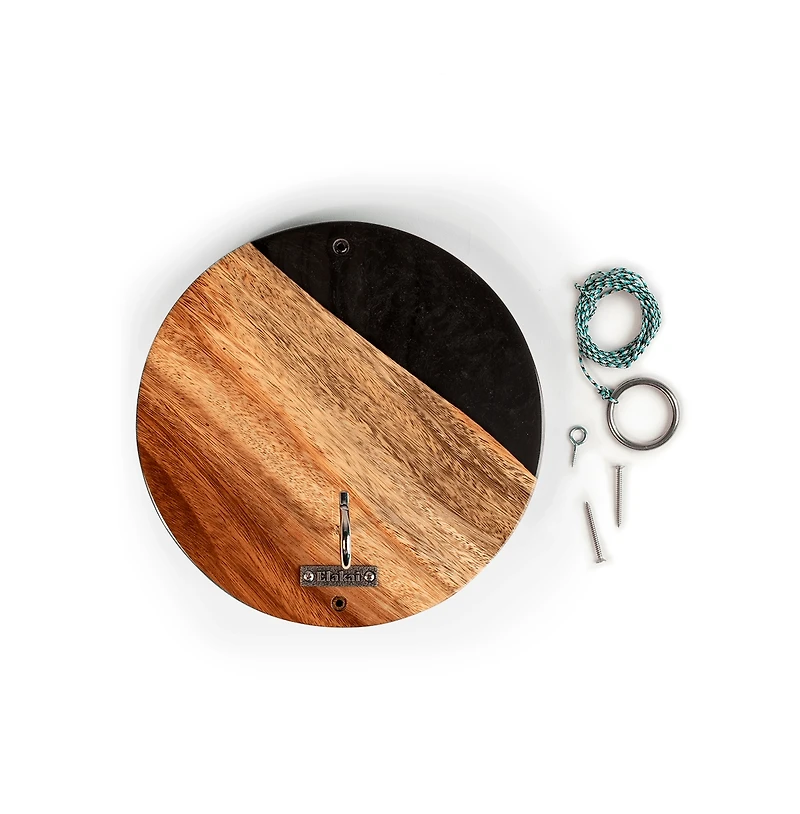 Elakai The River Epoxy Resin With Live Edge Acacia Wayfarer Art Hook Ring Game