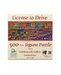 SunsOut License to Drive 500 piece Jigsaw Puzzle for Adults